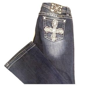Miss Me Stretch Signature Boot Cut
